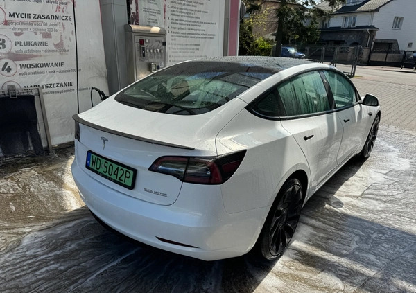 Tesla Model 3 cena 180000 przebieg: 29500, rok produkcji 2022 z Zielonka małe 277